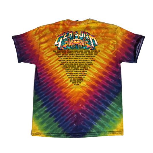 Gem & Jam 2026 Tie-Dye Event Tee